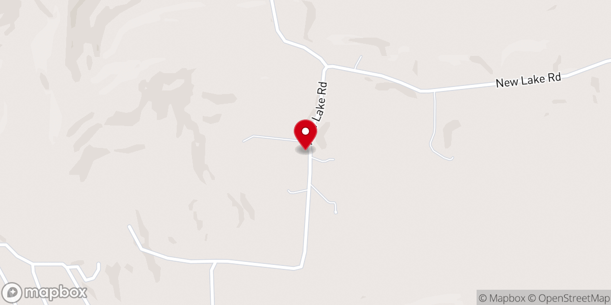 Map showing location of Bluff Springs Church of Christ