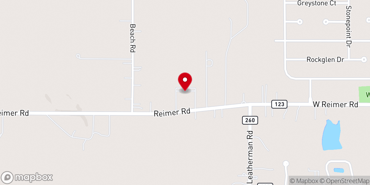 Map showing location of Discover Church
