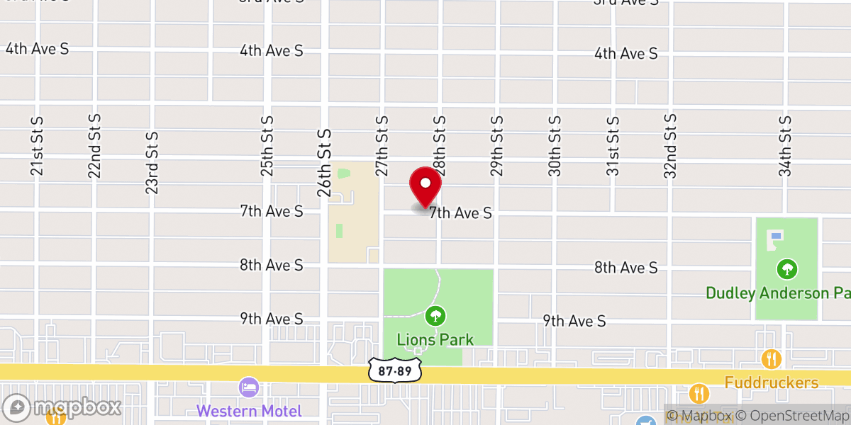 Map showing location of Methodist church