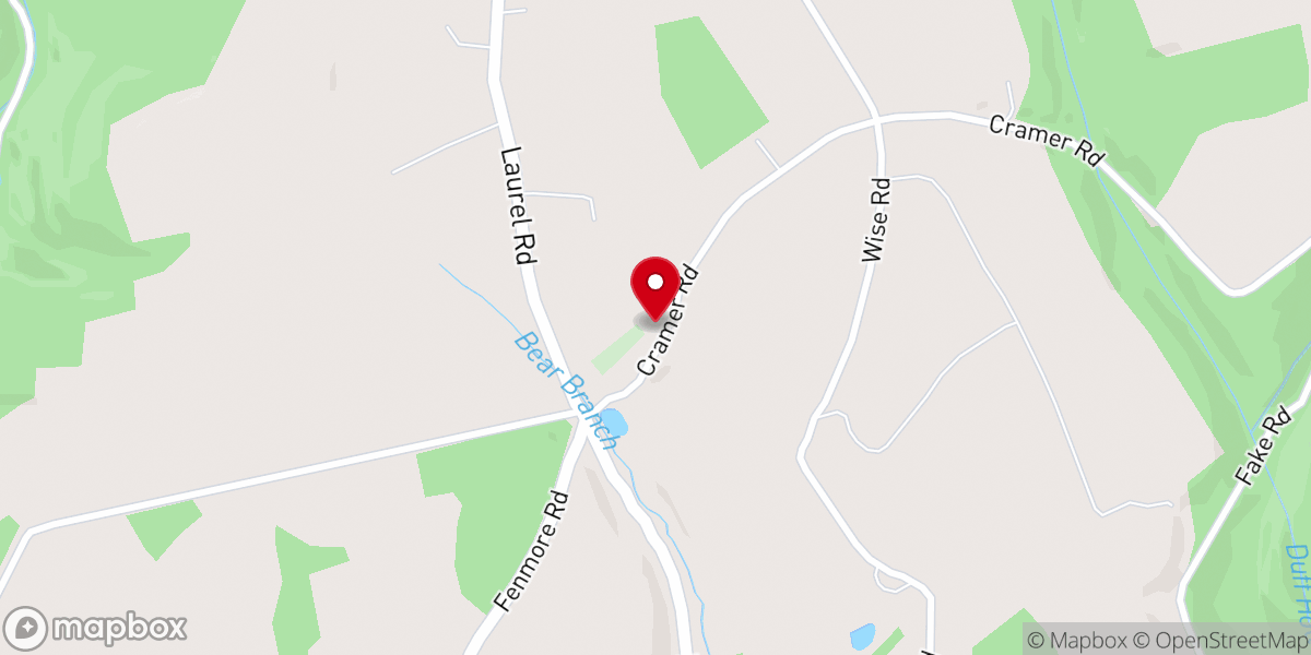 Map showing location of St James Church