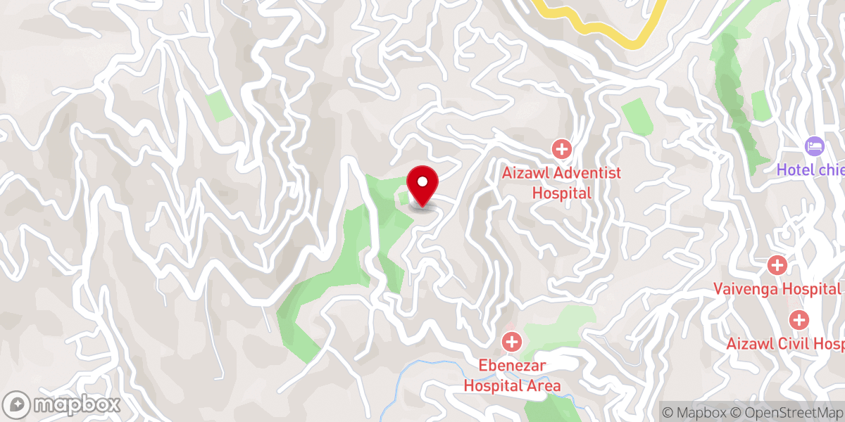 Map showing location of UPC (NEI) Church, Chawnpui
