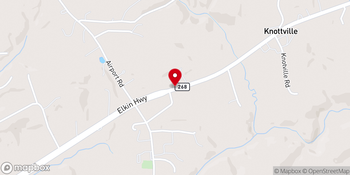 Map showing location of Harvest Time Fellowship Church