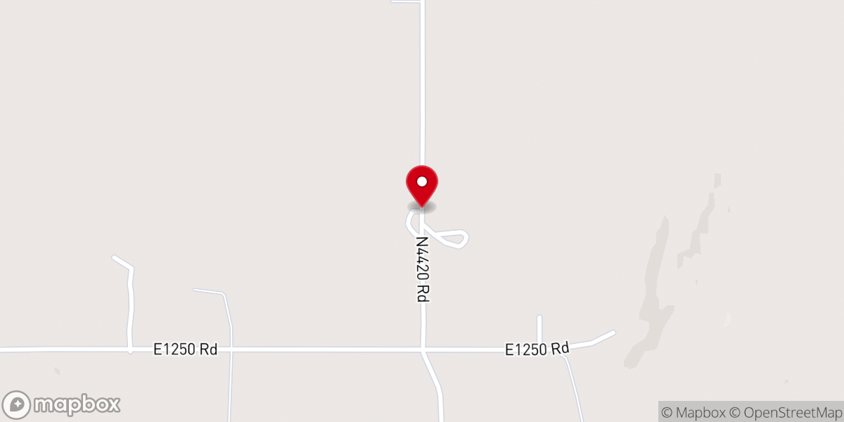 Map showing location of Bethel Church
