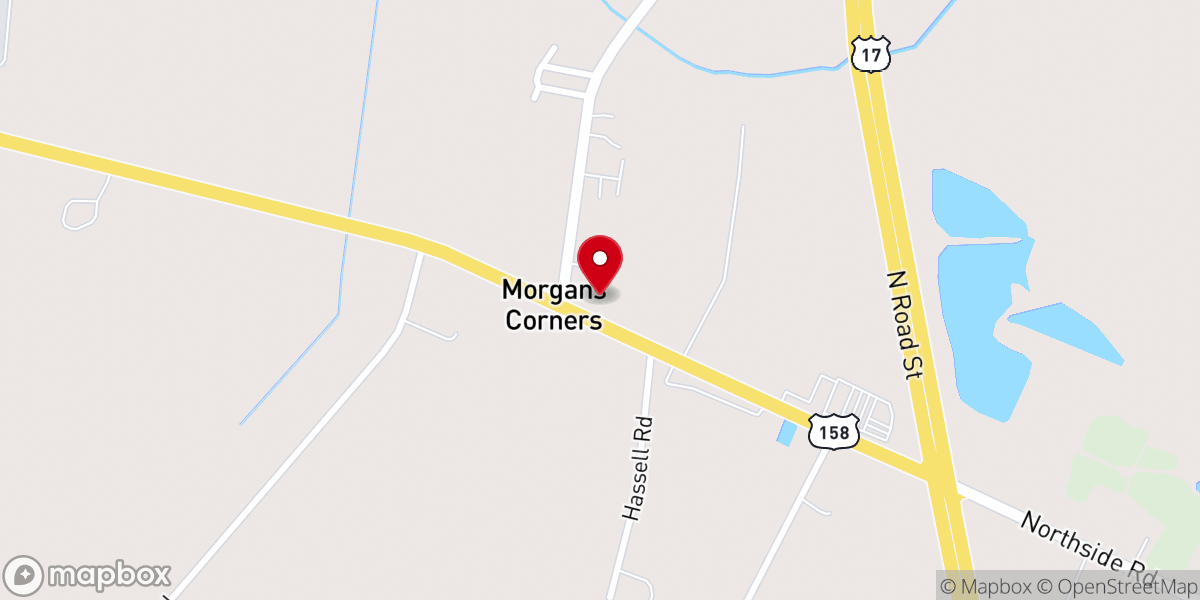Map showing location of True Vine Ministry