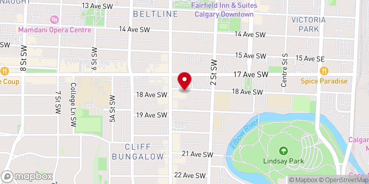 Map showing location of Impark - Missao Parkade Lot 476