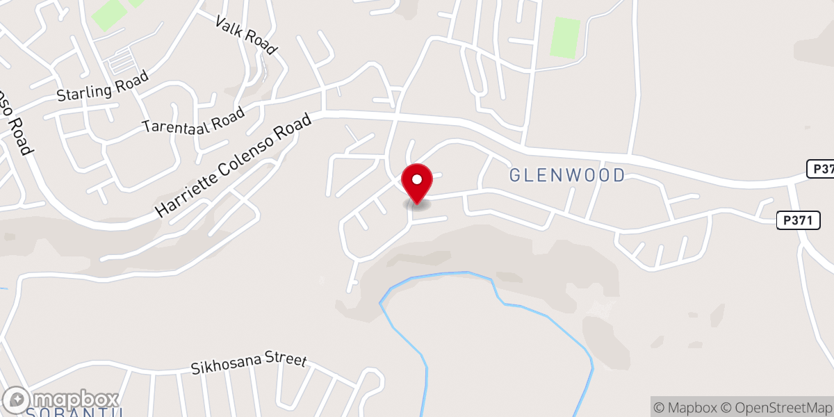 Map showing location of St Joseph the Worker Anglican Church