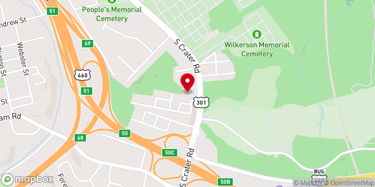 Map showing location of Jesus Way Fellowship Temple