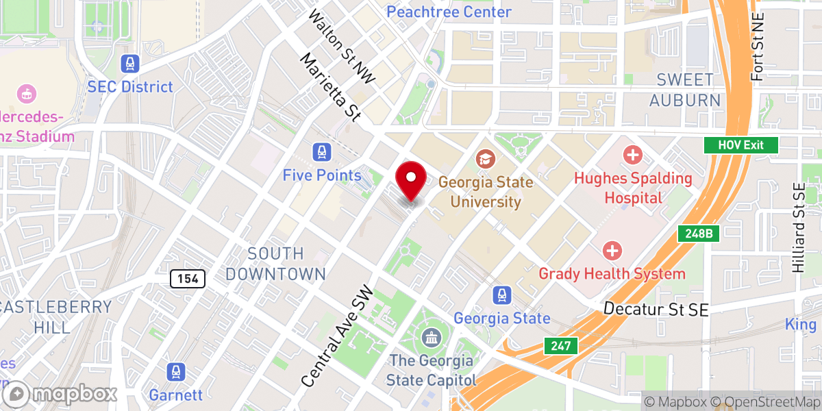 Map showing location of The Believers House Inc