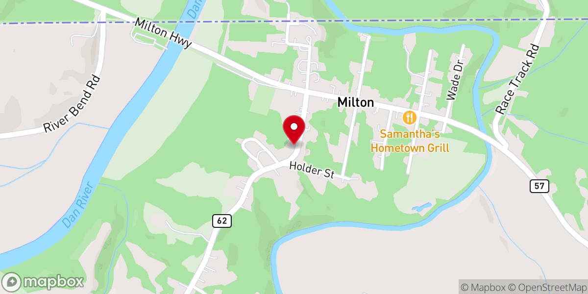 Map showing location of High Street Baptist Church