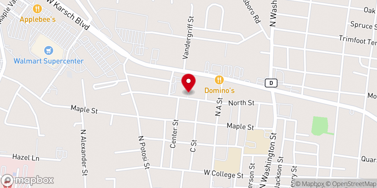 Map showing location of Growing Room Pre-School