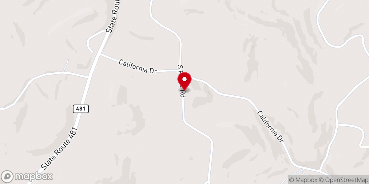 Map showing location of Old West Outdoor Church