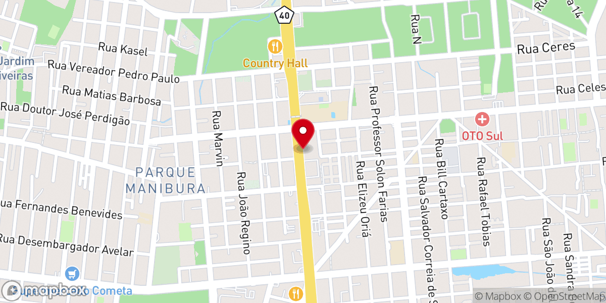 Map showing location of Universal