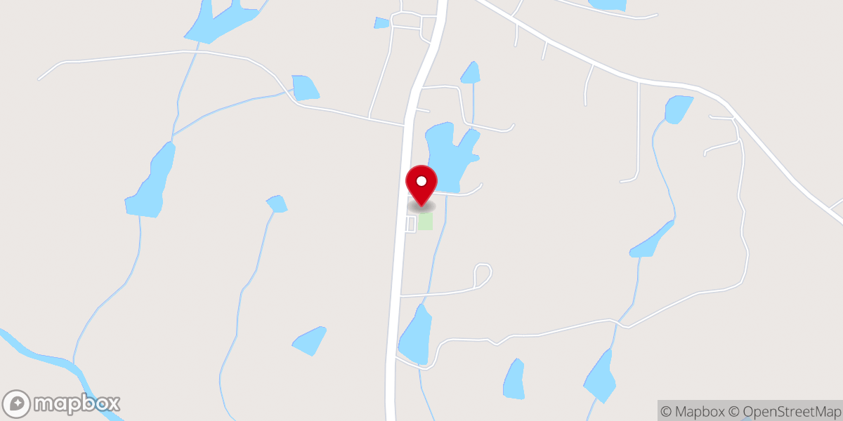 Map showing location of Hill King United Methodist Church