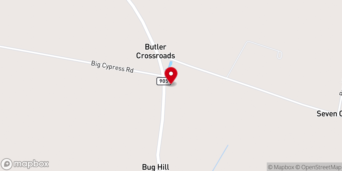Map showing location of CHURCH OF Christ Outreach Ministries