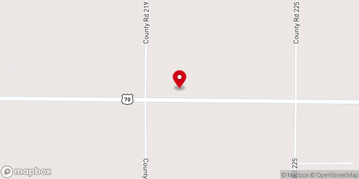 Map showing location of River of Hope Church Muleshoe