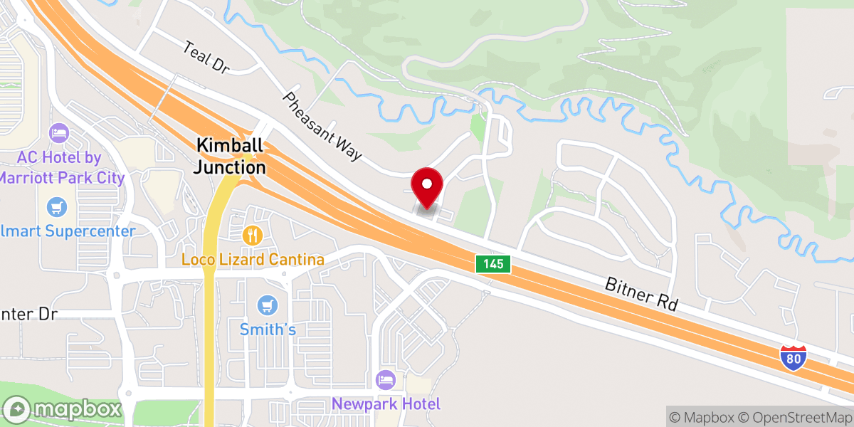 Map showing location of Creekside Christian Fellowship
