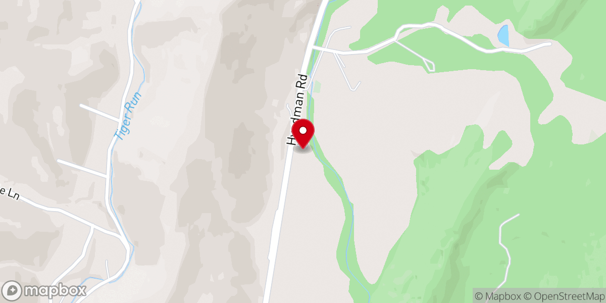 Map showing location of Bible Gospel Church