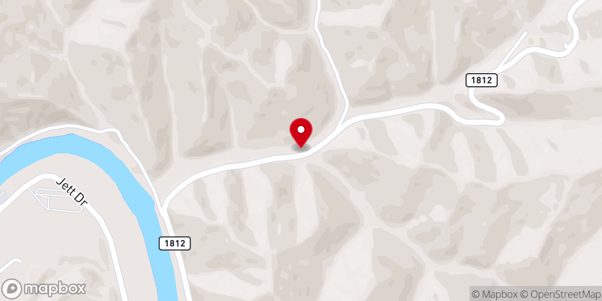 Map showing location of Panbowl Church