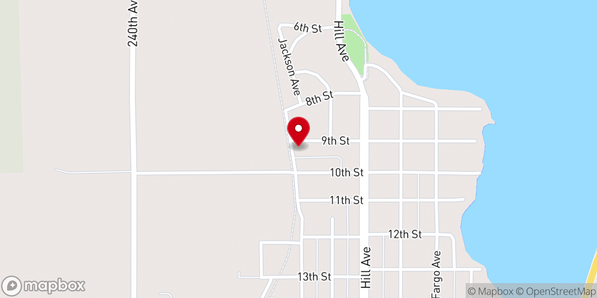 Map showing location of Revive Ministries Inc