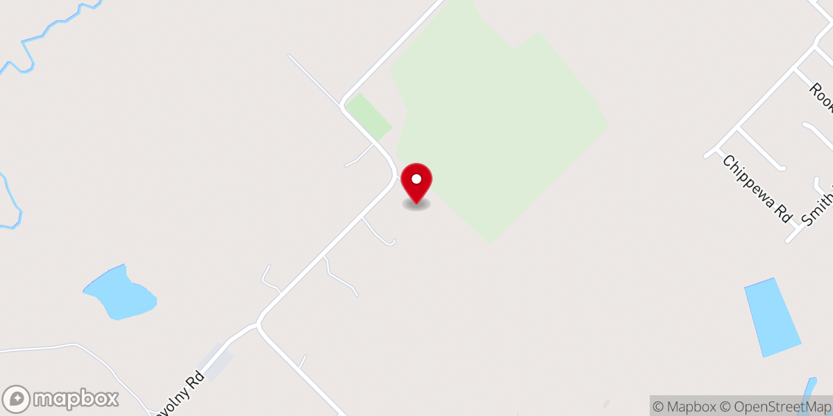 Map showing location of Pleasant Hill Church