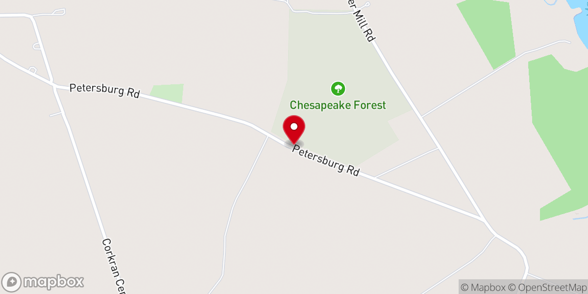 Map showing location of ONE LOVE MINISTRIES