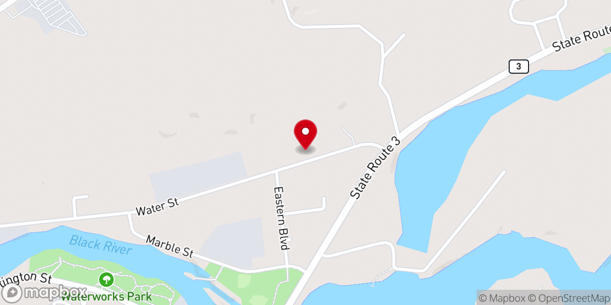 Map showing location of Living Waters Fellowship