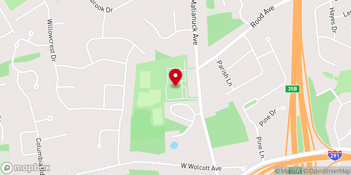Map showing location of LP Wilson Community Center