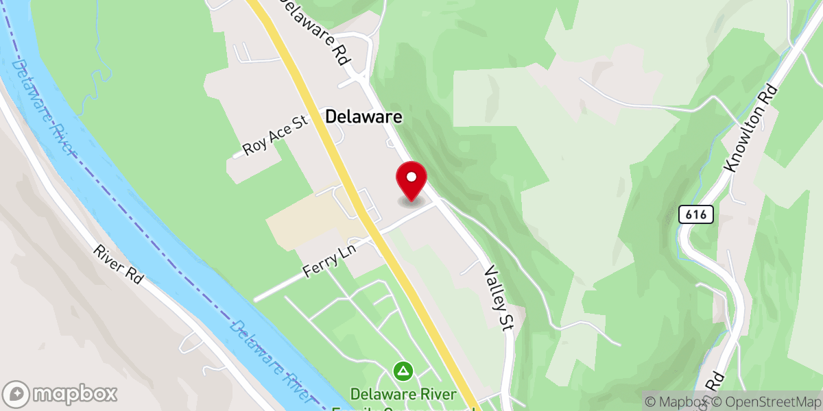 Map showing location of Saint James Church