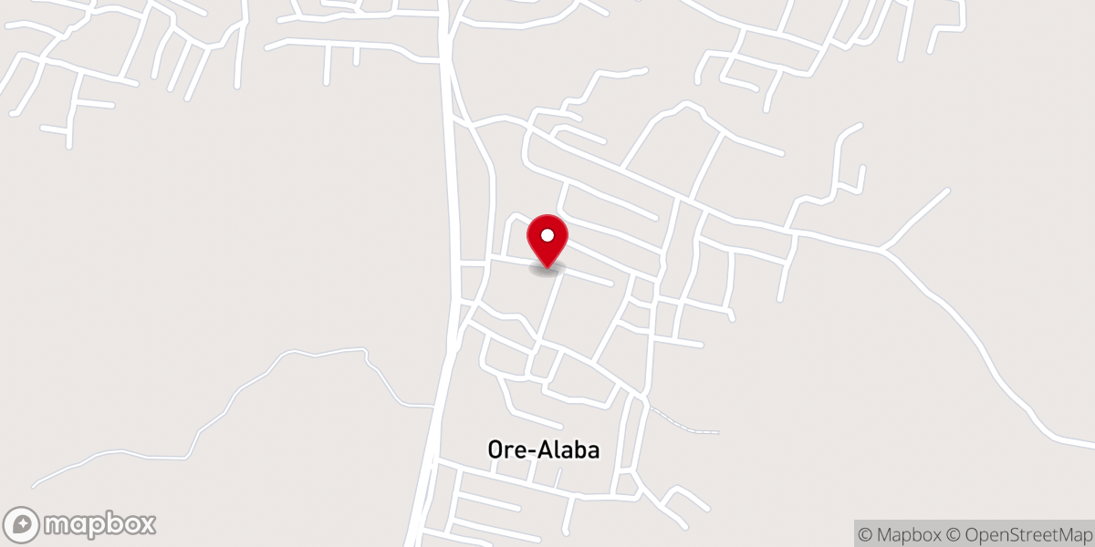 Map showing location of RCCG Champion Parish