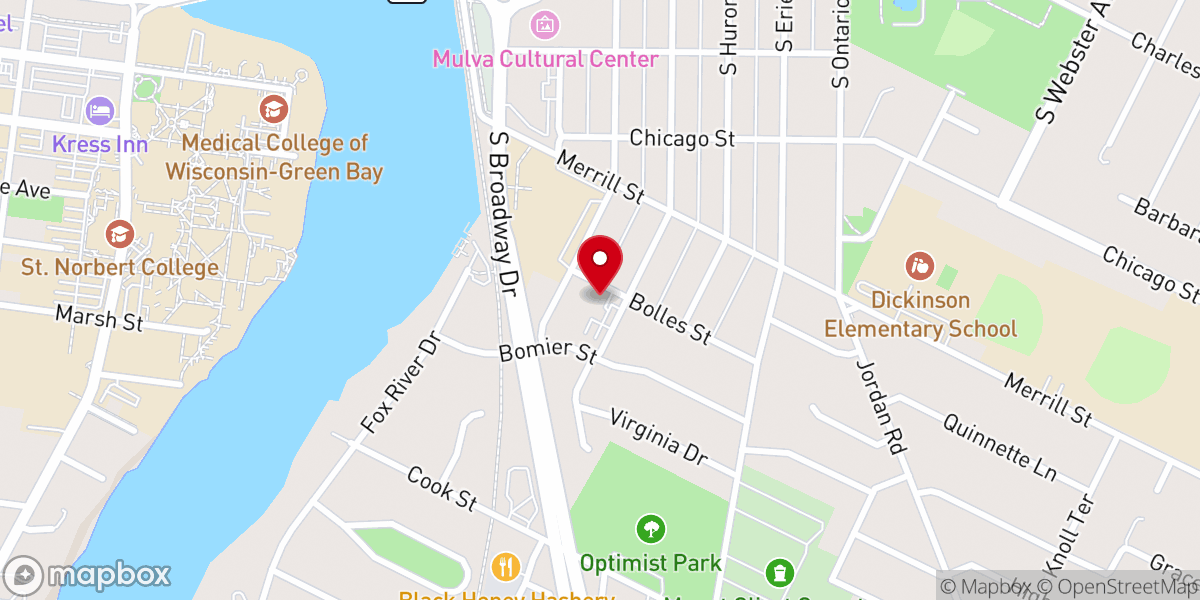 Map showing location of Angels of Hope Preschool