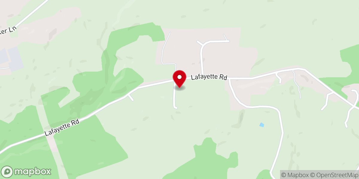 Map showing location of New Season Church of God