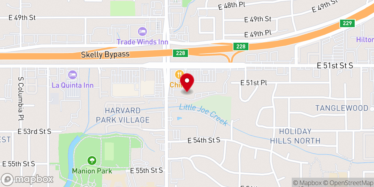 Map showing location of The Spiritual Warfare Academy