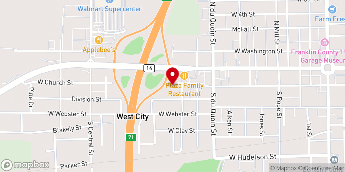 Map showing location of Universal Life Church