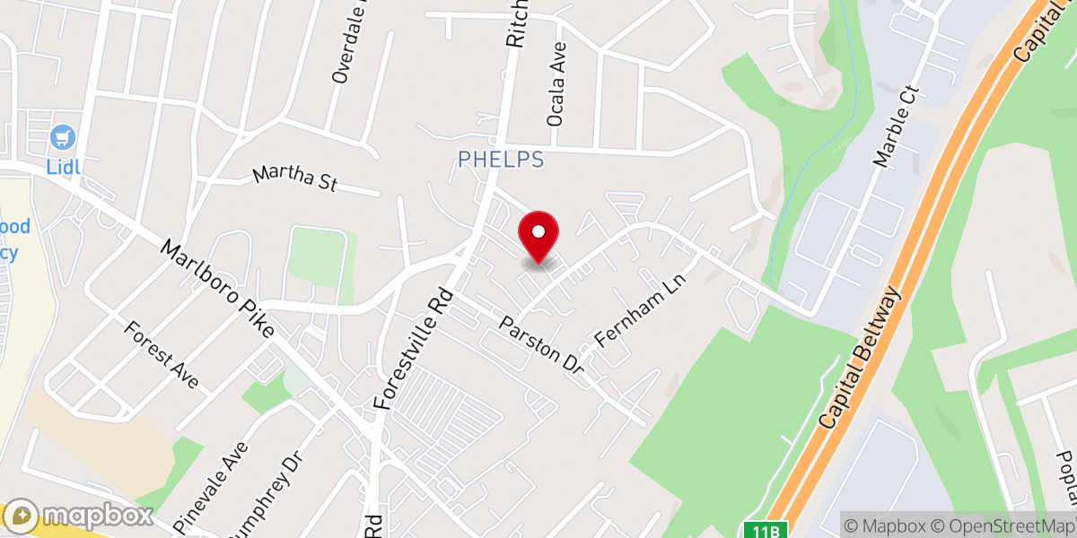 Map showing location of Christ Apostolic Church Garden of Wonders
