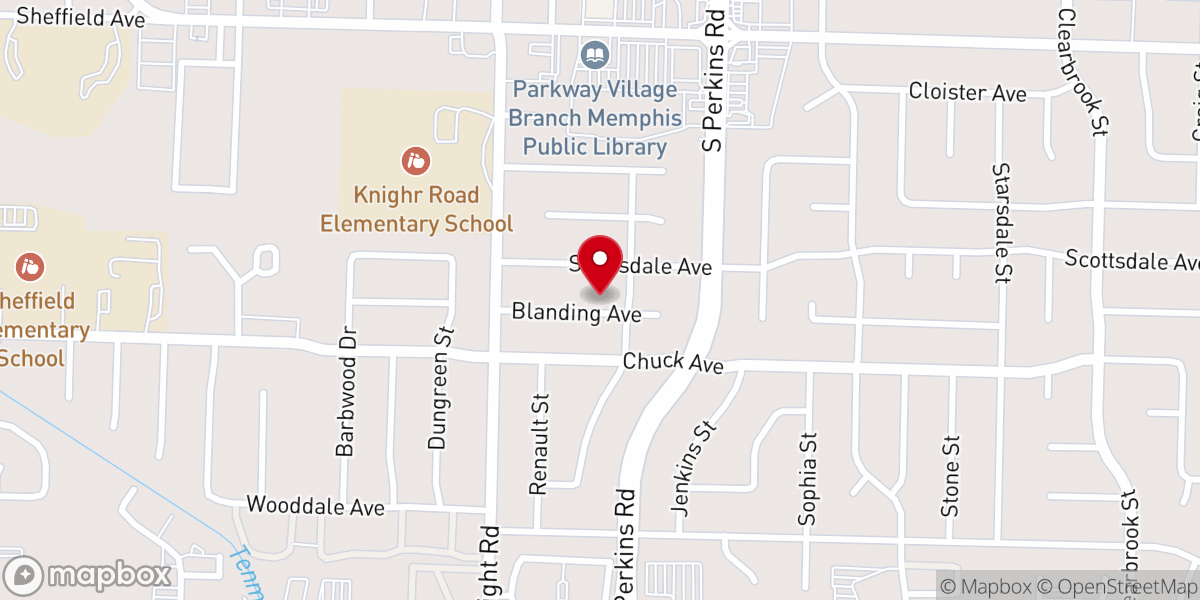 Map showing location of Whole Man Development Center