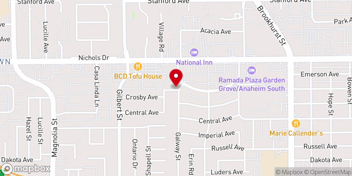 Map showing location of Parroquia San Judas Tadeo