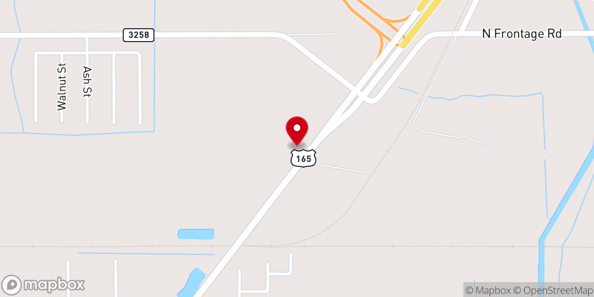 Map showing location of Church of the Promise