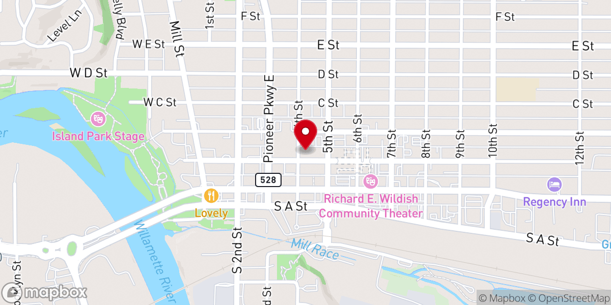 Map showing location of PublicHouse