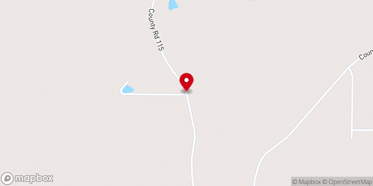 Map showing location of Union Baptist MB Church