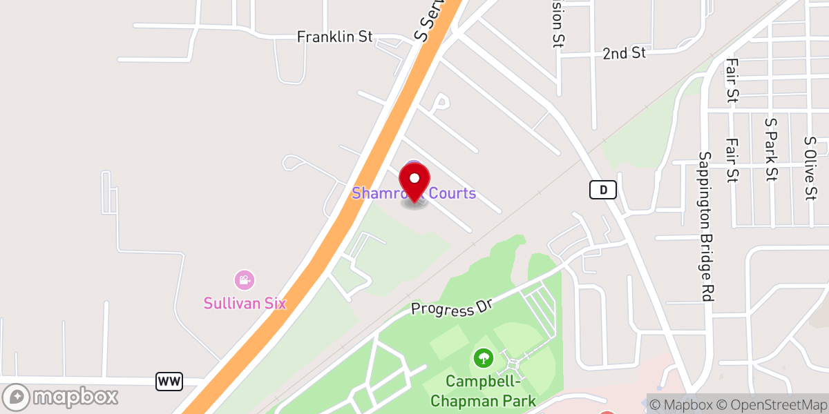 Map showing location of New Life Of Hope
