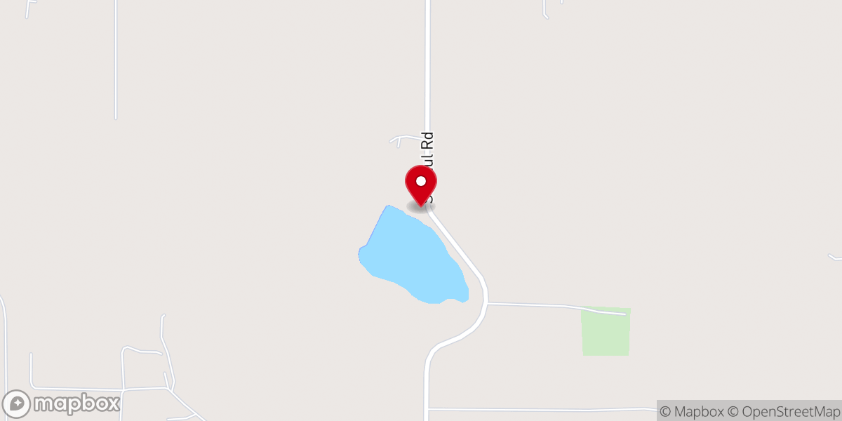 Map showing location of St. Paul's United Church of Christ