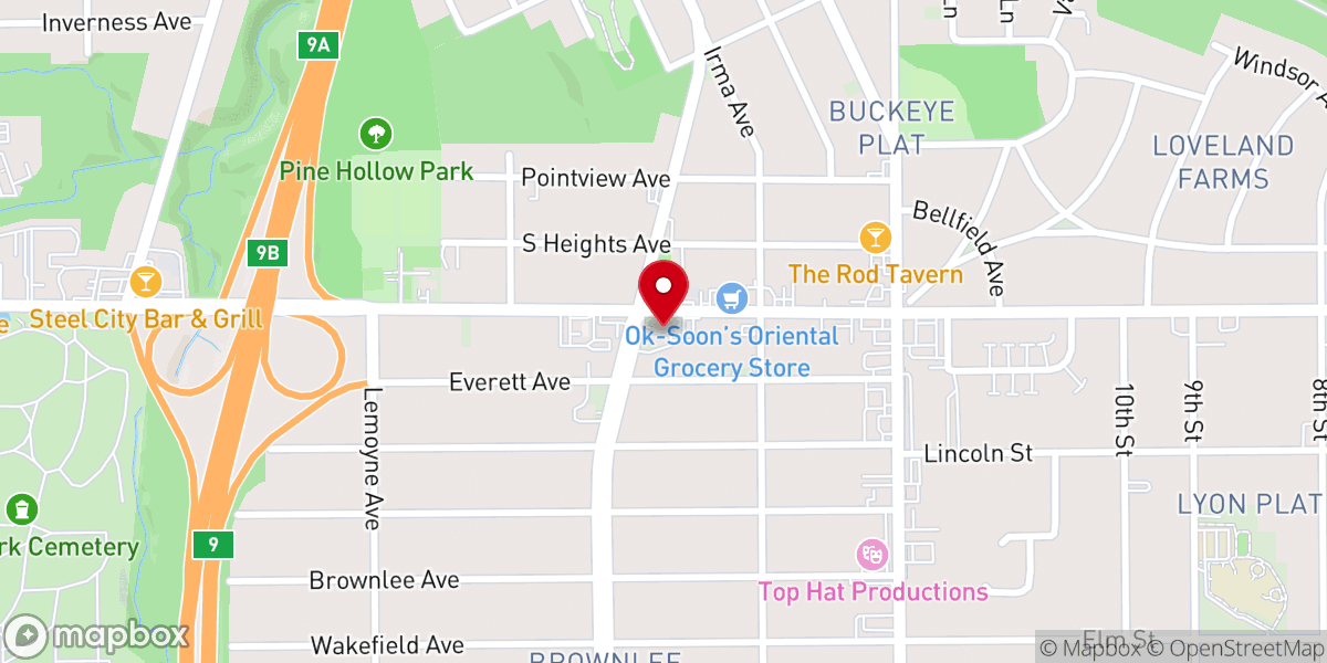 Map showing location of Christ Empowered Ministry Inc