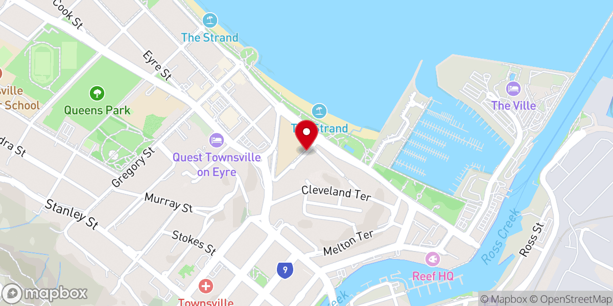 Map showing location of Saint Joseph's Catholic Church