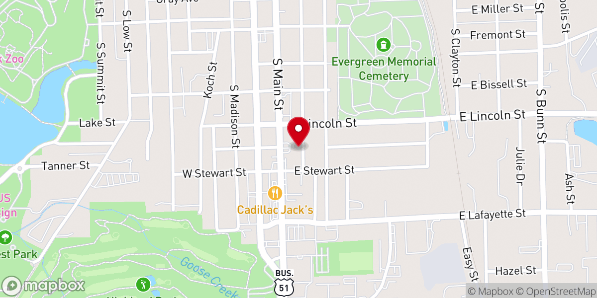 Map showing location of JESUS FAMILY CHURCH