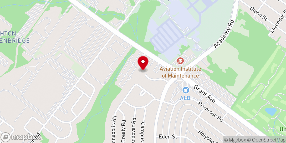 Map showing location of New Direction of Church of Christ Inc