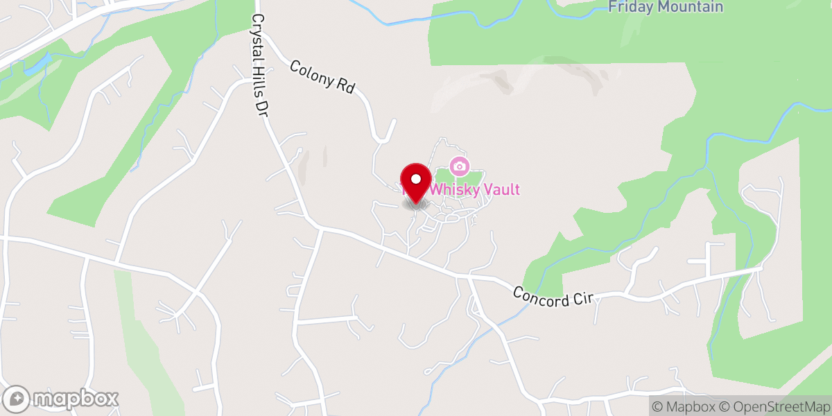 Map showing location of Chapel Dulcinea