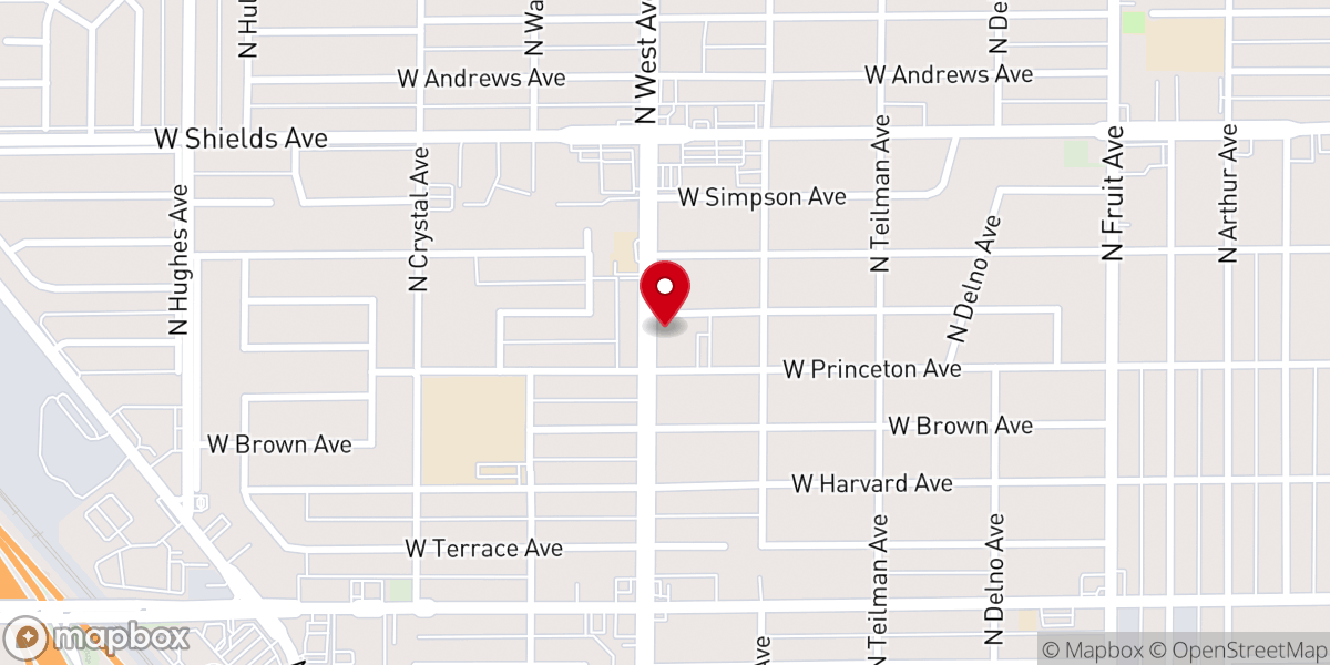 Map showing location of Our Lady of Victory Roman Catholic Church