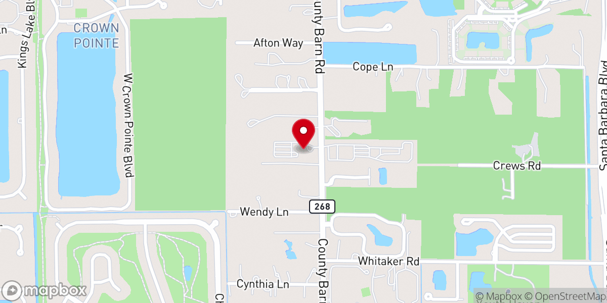 Map showing location of Mayflower Congregational United Church of Christ