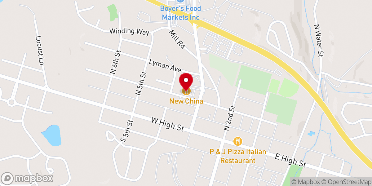 Map showing location of The Bridge of Hope Church