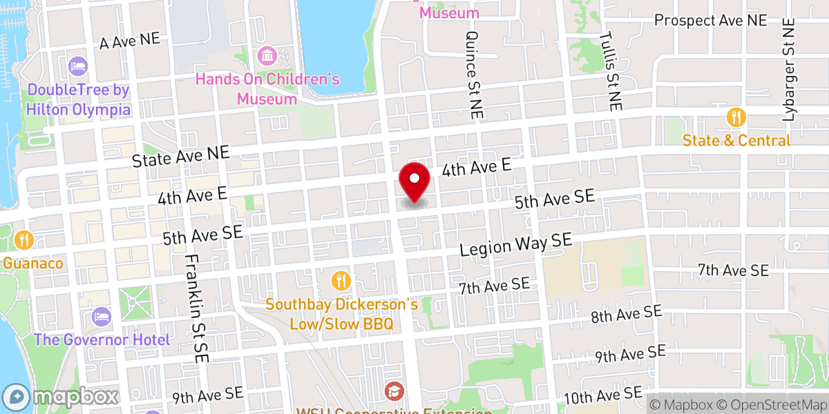 Map showing location of The Salvation Army Hans K. Lemcke Emergency Lodge